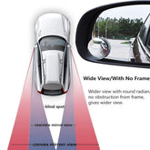 360° Adjustable Car Blind Spot Mirror – Wide Angle Safety Rear View Mirror for Cars