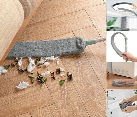 Flexi Gap Cleaning Mop – Slim Dust Cleaner for Hard-to-Reach Spaces