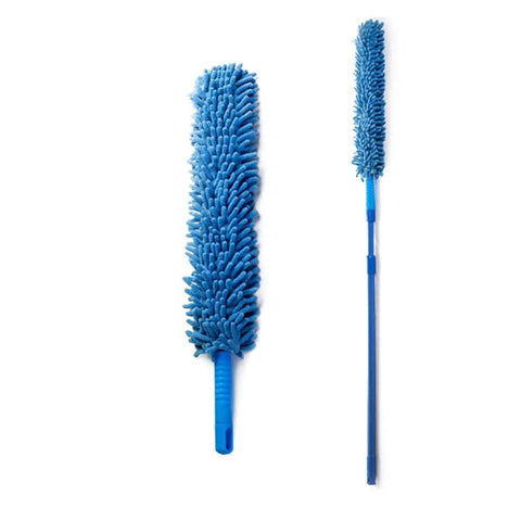 Fan Mop Cleaner Duster with Extendable Rod – Microfiber Ceiling Fan Cleaning Brush for Home & Kitchen
