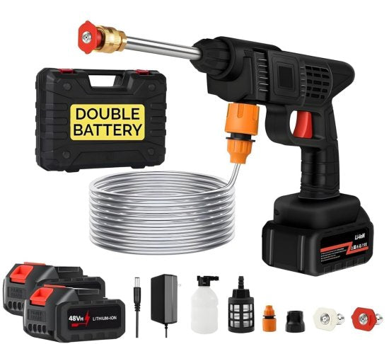 High Pressure Car Washing Gun – Adjustable Water Spray Nozzle for Car, Bike & Garden Cleaning