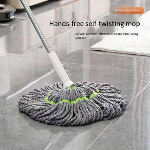 Magic Twist Mop – Hands-Free Microfiber Floor Cleaner