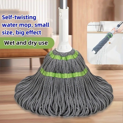 Magic Twist Mop – Hands-Free Microfiber Floor Cleaner
