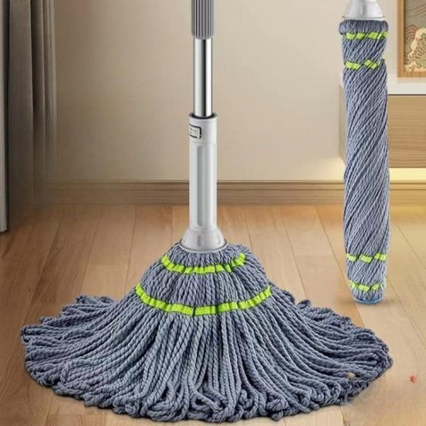 Magic Twist Mop – Hands-Free Microfiber Floor Cleaner