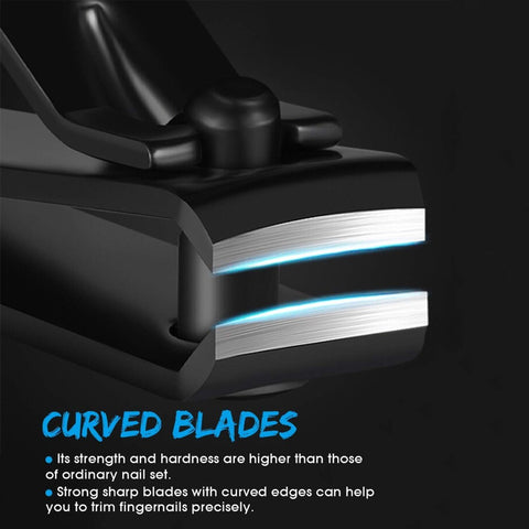 Stainless Steel Nail Cutter Set – Professional Manicure & Pedicure Grooming Kit with Travel Case