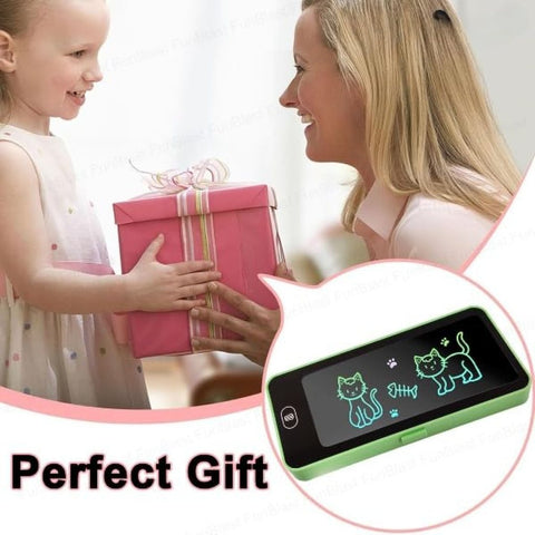 LCD writing tablet with pencil box